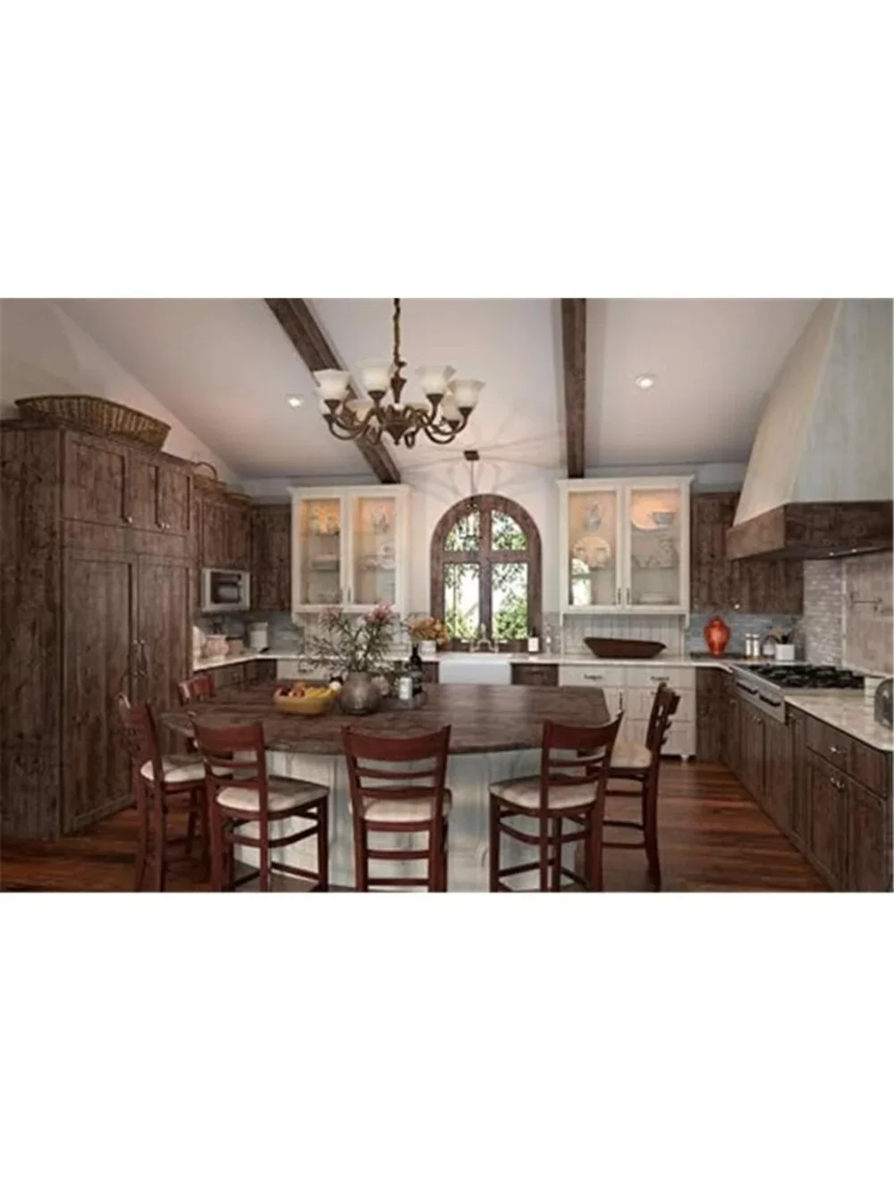 Brown Wood Contact Paper Peel Stick Wallpaper Rustic Wood Grain Vinyl Roll